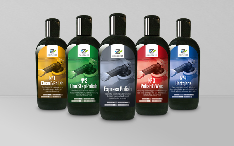 Etikett-Design 250 ml Spender für nextzett